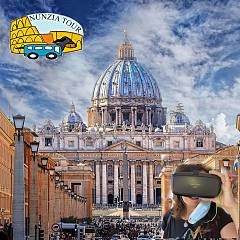 La basiica di s.pietro e l' ager vaticanus in 3d